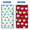 Half Set of 6 in Gauze Handkerchiefs with Cute Japanese Patterns and Fuji Design [cluster] Kids' Handkerchiefs, [Made Japan] Mt.