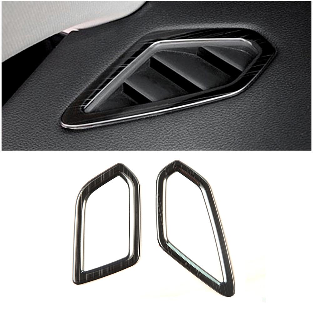 Для Haval F7 F7X 2018-2024 приборная панель автомобиля кондиционер розетка переменного тока вентиляционная крышка рамка отделка нержавеющая сталь декоративная наклейка