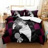Комплект постельного белья Anime Air Gear Single Twin Full Queen King Size Bed Set Adult Kids Bedroom Duvet Cover Sets Anime Bed Sheet Set