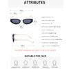 Vintage  Cat Eye Sunglasses Women For Men Luxury Brand Designer Sun Glasses Metal Punk Popular Outdoor Driving Shades Uv400