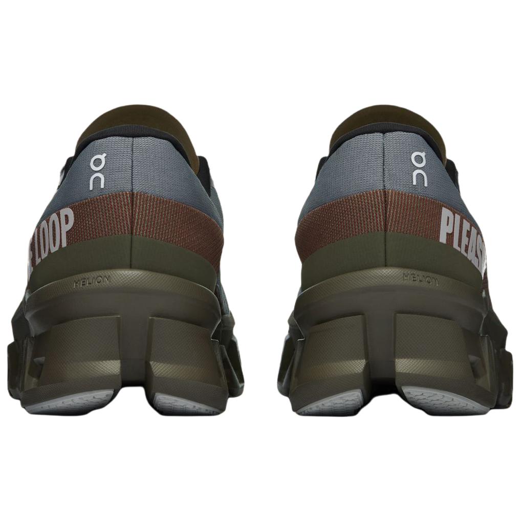 The Loop Running Supply X Pleasures X  Cloudmonster 2 Mist Olive Women Sneakers Grey 3WF10393192