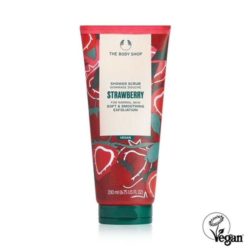 The Body Shop Клубничный скраб для душа 200 мл