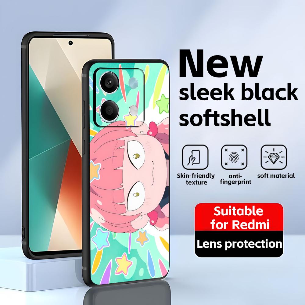 You and I Are Polar Opposites Phone Case For Redmi Note 14 13 12 11 Pro Plus S 5G 14C A3 Soft Black Phone Cover