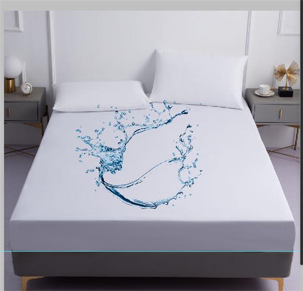 Водонепроницаемая простыня, противоскользящая простыня Super King Queen Size, наматрасник, защитный чехол/чехол для матраса (Нет наволочки)