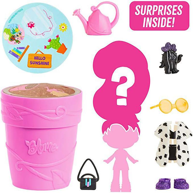 Набор кукол для полива, цветочного горшка, сюрприз для девочек, слепая коробка, необычные экзотические волшебные игрушки