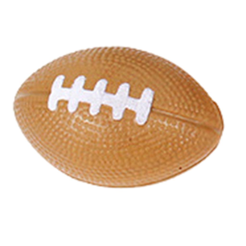 Foam PU Rugby Stress Ball Creative Stress Relieving Fidget Sensory Toys for Kids Adults Anxiety Stress Relief Toy