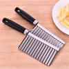 1PC Wave Knife Multi-Functional Thick Slicer for Potatoes French Fries Magic Vegetable Cutter with Deep Grain for Home Use