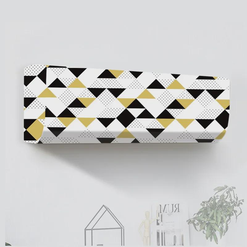 Универсальный мультяшный чехол для кондиционера воздуха: Моющиеся и эластичные для спальни