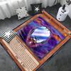 Cartoon Anime  MONSTER CARD Door Mat Washable Non-Slip Living Room Sofa Chairs Area Mat Kitchen Doormat Area Rug