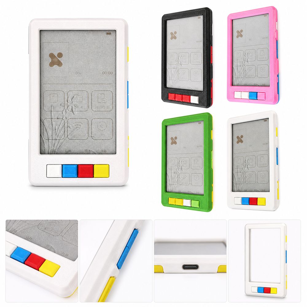Shockproof E-Reader Case Anti-Scratch Portable Cover for XTEINK X4 E-Reader Protection