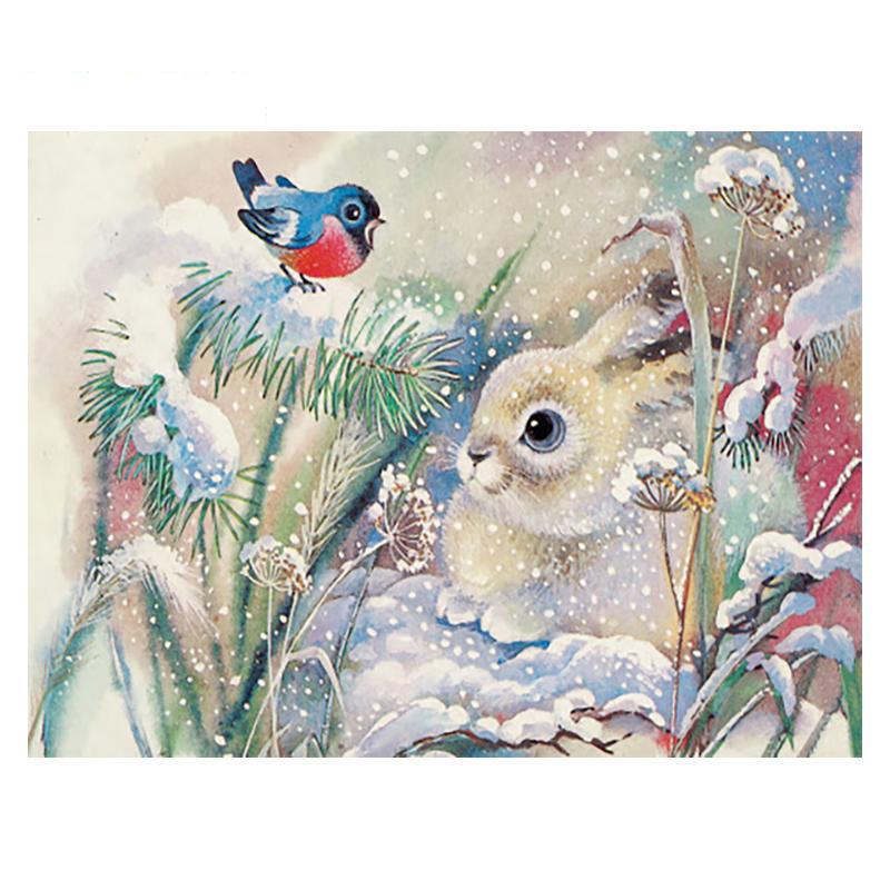 5D DIY Алмазная картина Деревянная белка Алмазная мозаика Алмазная вышивка Полный набор Наборы для вышивки крестом Домашний декор Подарки