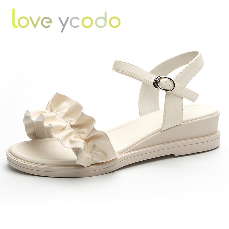 Летние женские и студенческие модные удобные сандалии ручной работы с лепестками из натуральной кожи