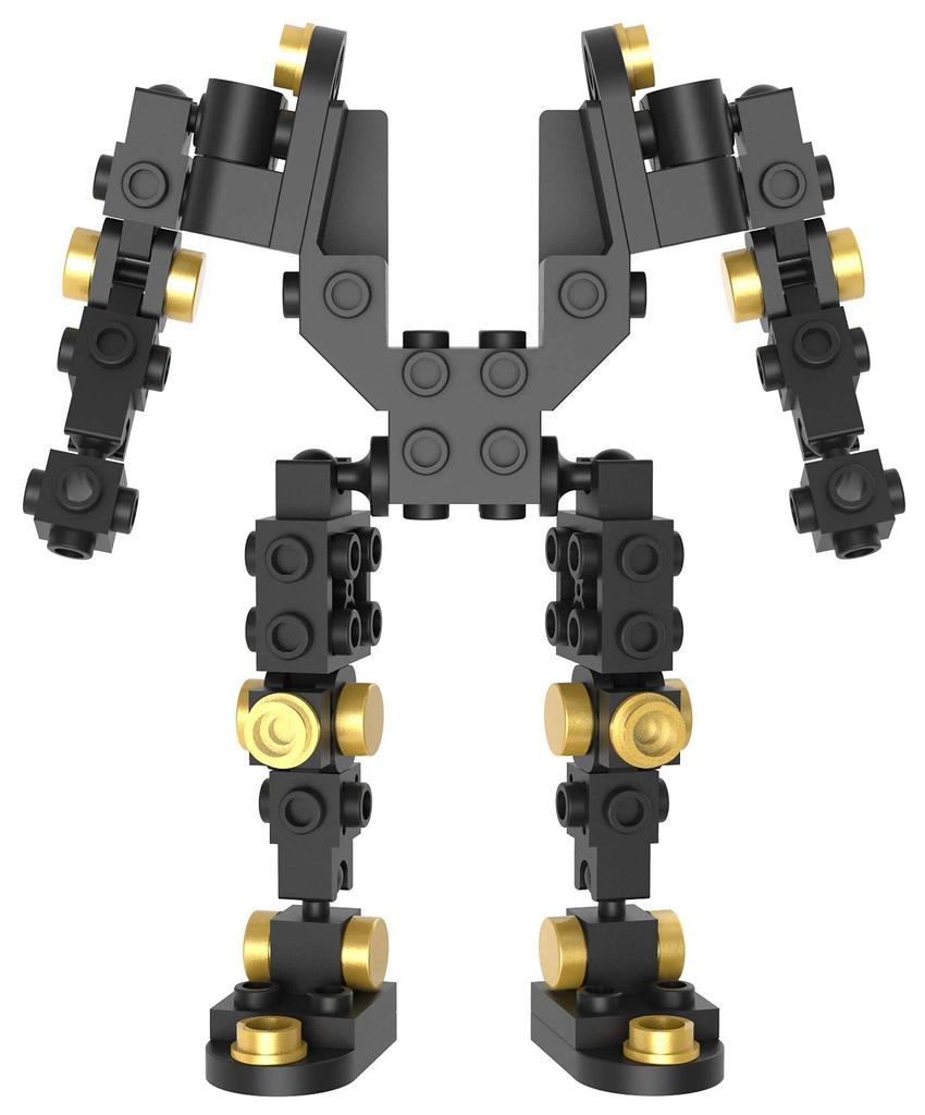 Базовый набор для сборки робота MyBuild 1001 Mecha Frame Block. Свободно настраиваемый. Совместим с другими брендами. Рекомендуется для детей от 10 лет и старше.