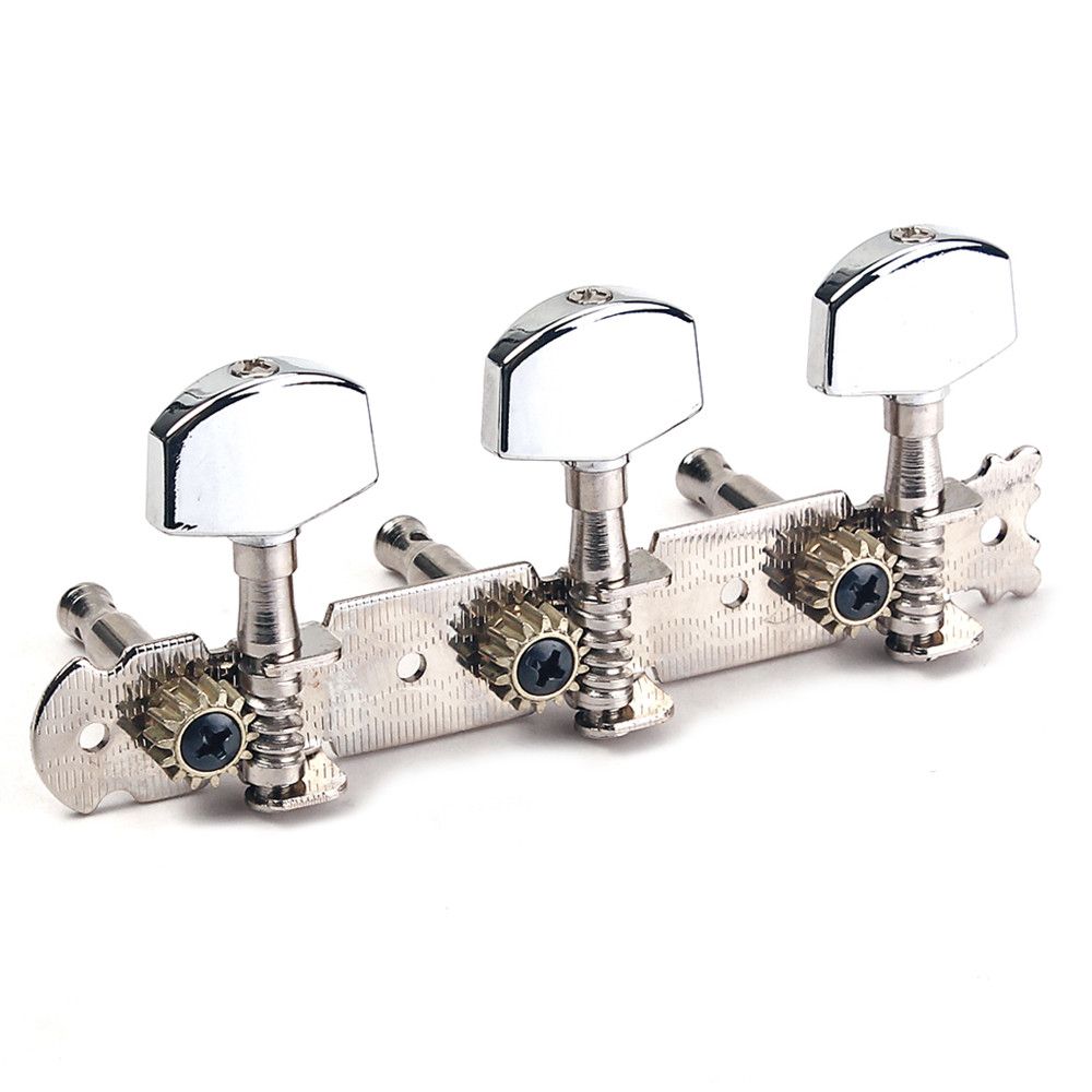 String Knob Folk Guitar Accessories Machine Heads Tuners L R Triplet Bass Guitar Tuning Pegs