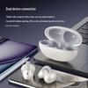 Bluetooth Наушники-клипсы с шумоподавлением: Удобная, долговечная, беспроводная конструкция-вкладыш с увеличенным временем работы от батареи