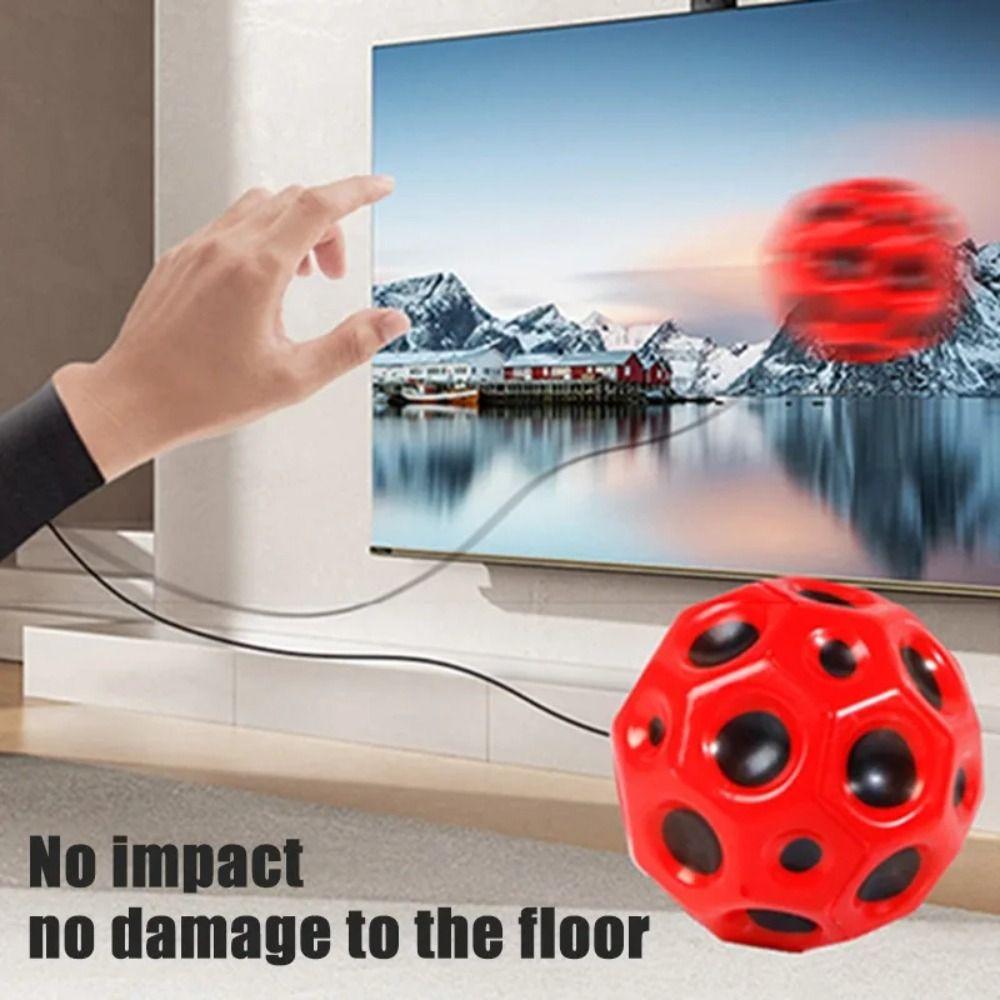 Hand Ball Game Wrist Return Rubber Ball Exercise Wrist Elastic Ball High Bouncing Ball  Kids Toy