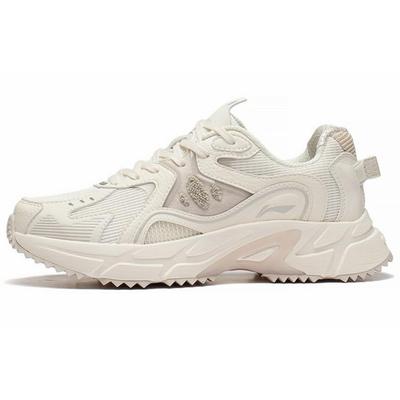 Li Ning Коллекция для бега Низкие кроссовки для бега Женские Бело-серые ARLS022-4