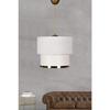 Cheri Single Pendant Light White