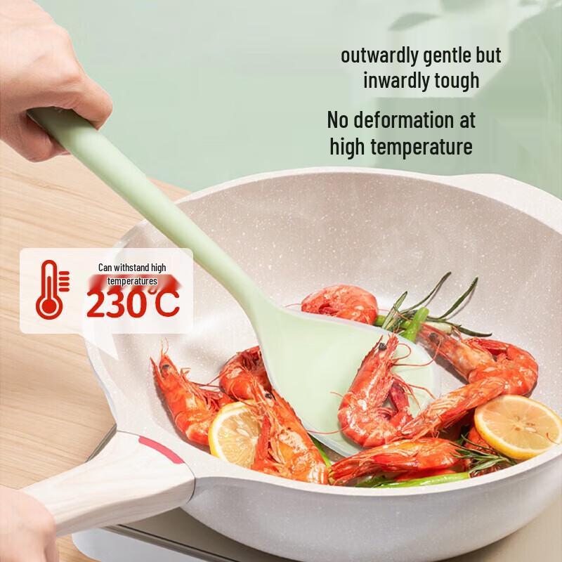 Kangbahe Jelly Series Platinum Silicone Soup Spoon