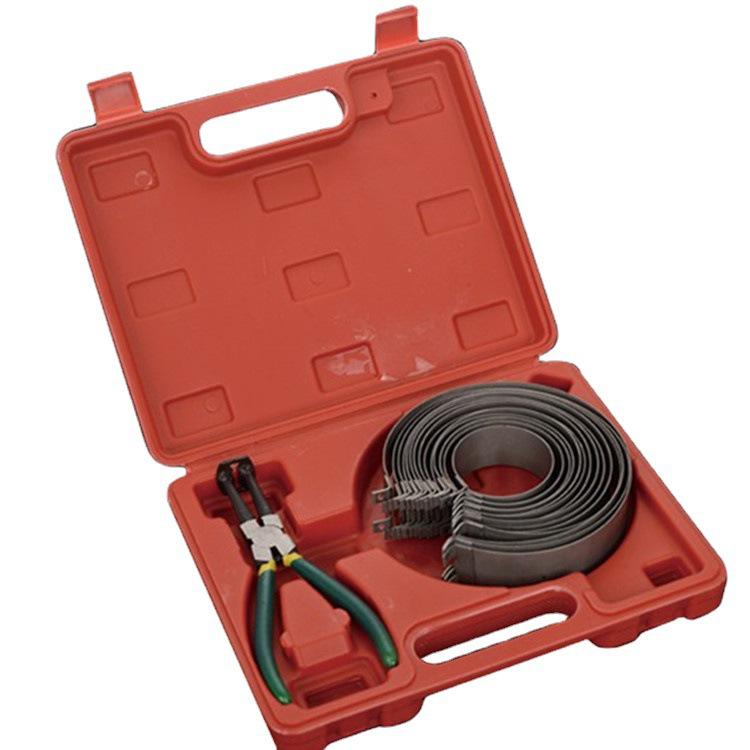 Универсальный съемник и инструмент для установки поршневых колец с плоскогубцами