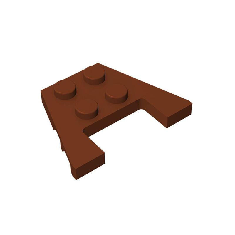 Свинья Радуга Детали MOC 48183 90194 Клин-пластина 3 x 4 Совместимые Кирпичики DIY Сборка Строительные Блоки Частицы Детская Головоломка Развивающая Игрушка
