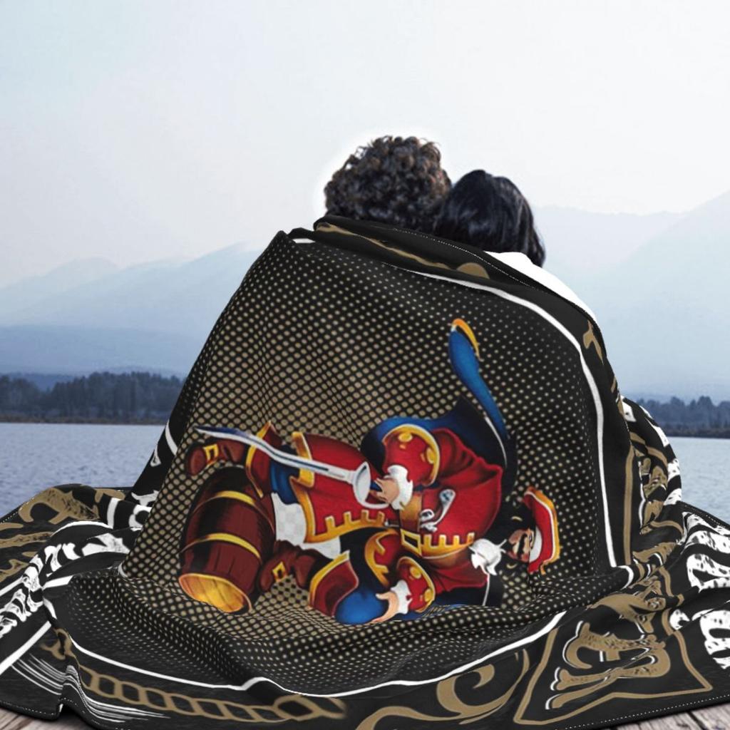 Пледы Captain Morgan Мягкий Теплый Фланелевый Плед Плюшевый Для Кровати Гостиной Пикника Путешествий Дома Дивана