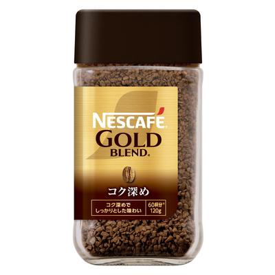 Nescafé Gold Blend Rich Flavor, 120 г (60 чашек растворимого кофе в бутылках)