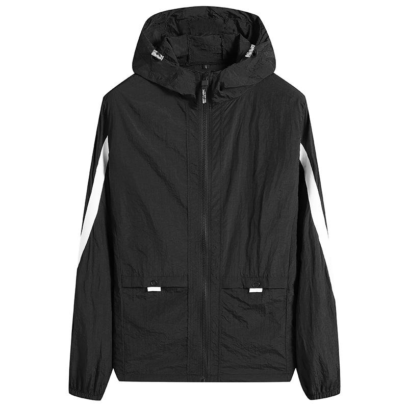 Солнцезащитная одежда мужская летняя повседневная уличная одежда для пар с капюшоном солнцезащитная одежда куртка тонкая секция