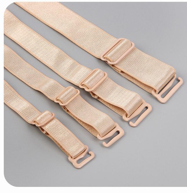 1cm 1.2cm 1.5cm 2cm Underwear Shoulder Strap Women Bra Transparent Invisible Bra Straps Basic Color Skin White Black