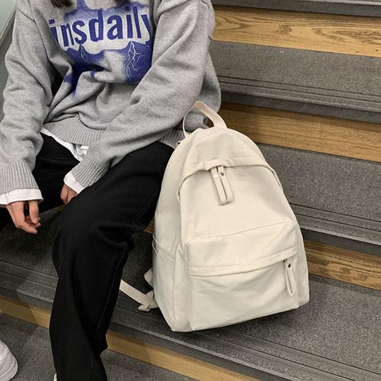 Сплошной цветной рюкзак, женский рюкзак, противоугонная сумка на плечо, универсальная школьная сумка для девочек-подростков, школьный рюкзак