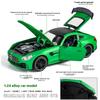 1/24 Scale Simulation Mercedes Benz GT AMG Alloy Sports Car Diecast Model Decorative Trendy Ornaments for Friend Gift Collection