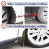 Mud Flaps For Ford Fiesta Focus Mondeo Fusion Ecosport Escape Kuga Explorer S-Max Mudflaps Splash Guards Mudguards Fender