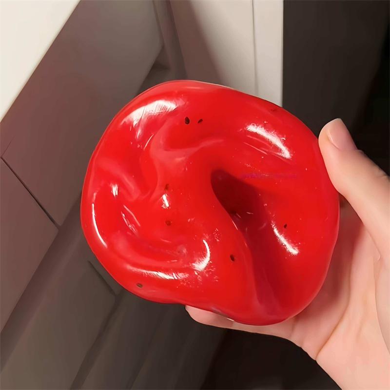 Ручная игрушка-антистресс из вазелина и картофельного пюре, которую можно сжимать, арбузный смузи, медленно восстанавливающая форму, реалистичная модель фрукта