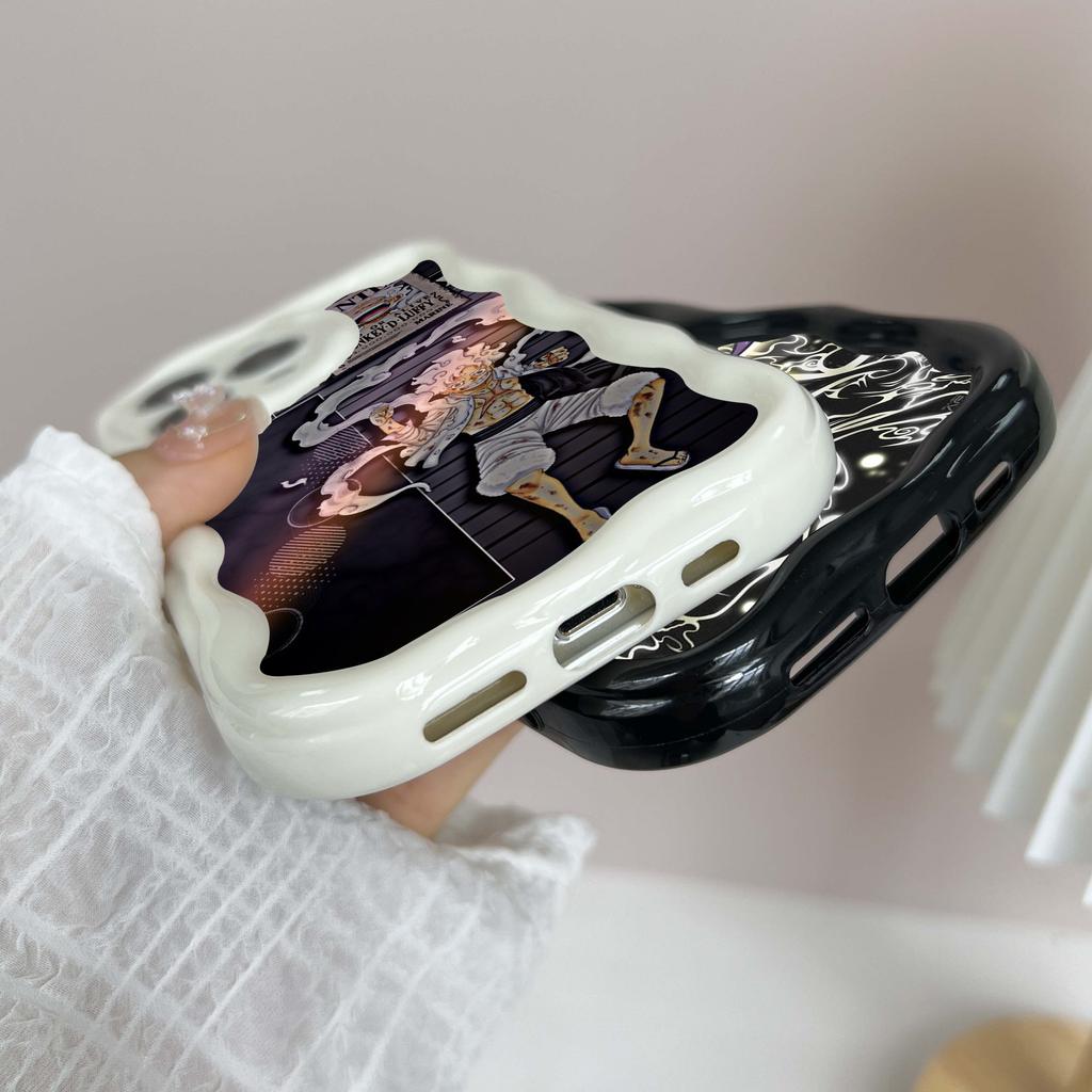 Ae92 One Piece Luffy Gear 5 Защитные чехлы для телефонов для Samsung S23 S24 Ultra A55 A14 A25 A13 Infinix Hot 40 Pro Tecno Spark 20C Wave Задняя крышка из ТПУ