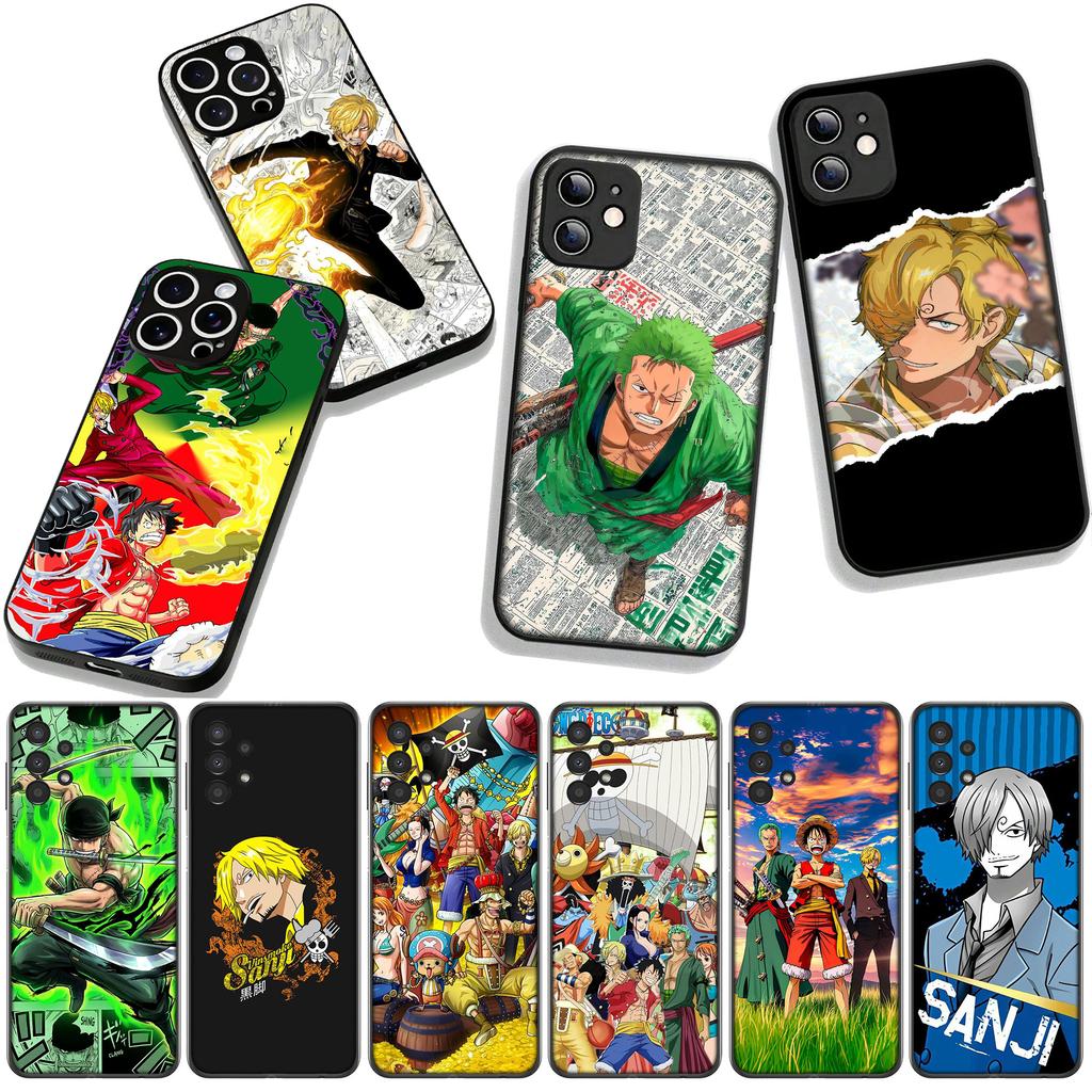 Чехол для Huawei P30 P20 P10 Mate 10 20 Pro Lite Y9A Y8S P Smart Y7 Y9 Prime Y6 Чехол для телефона Luffy One Sanji Roronoa Zoro Piece