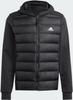 Man Essentials Hybrid Hooded Down Jacket