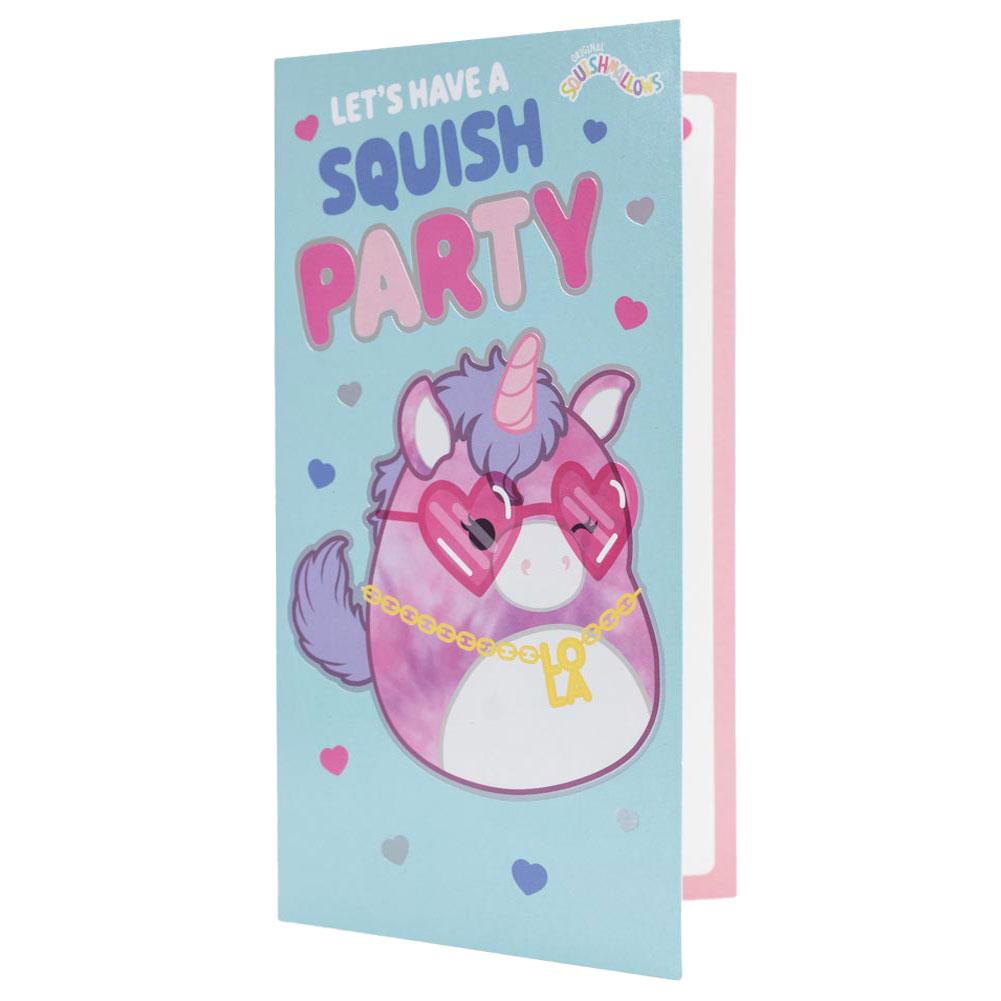 Открытка на день рождения Squishmallows