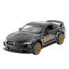 1/32 Ford Mustang GT500 Supercar Alloy Car Model Sound Pull Back Car 4 Open Door Children's Gifts Toy
