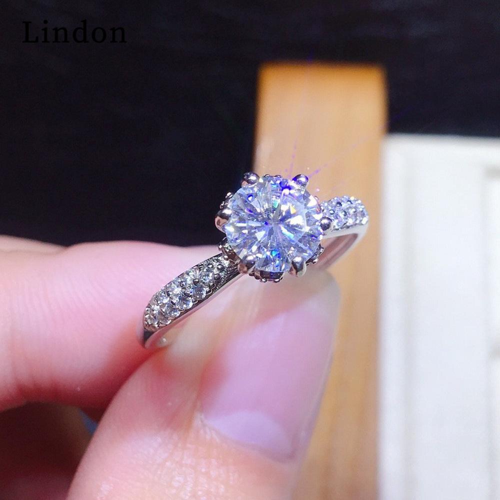 Классическое кольцо Lindon из медного сплава с цирконием, женские ювелирные изделия, свадебный подарок для вечеринки