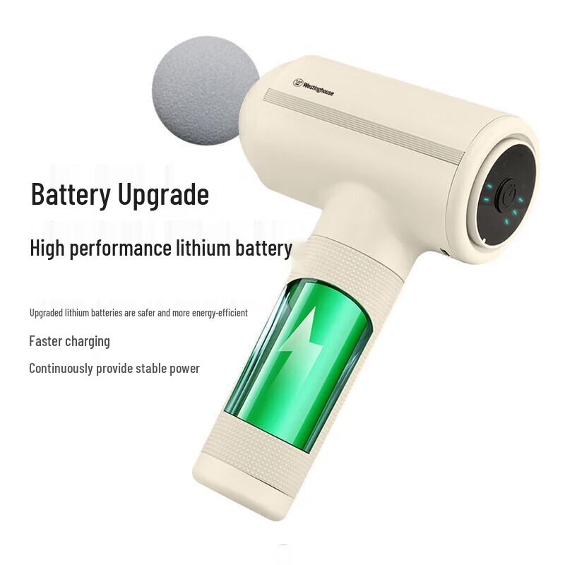 Westinghouse Mini Percussion Massage Gun MA28-GY CN plug (adapter included)