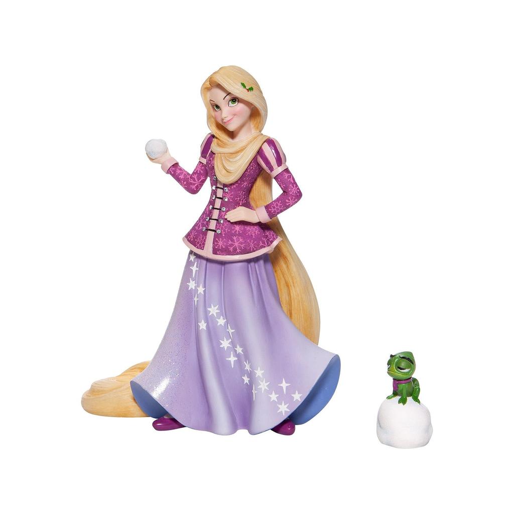 Enesco Disney Showcase Запутанные Рапунцель Праздничная Принцесса и Паскаль Многоцветная Фигурка, 8,31 дюйма,