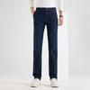 Fengxun Men's Straight-Leg Slim Fit Denim Jeans FXLF8200-1