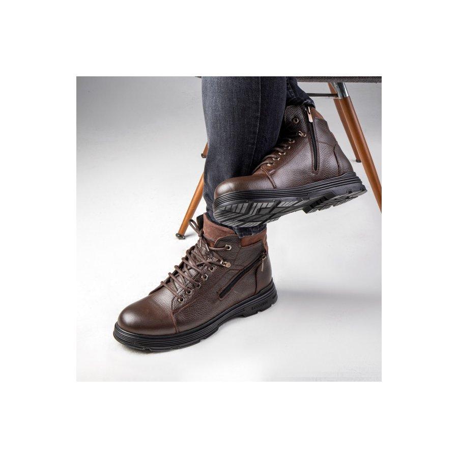 Men's Genuine Leather Rubber Sole Casual Stylish Boots