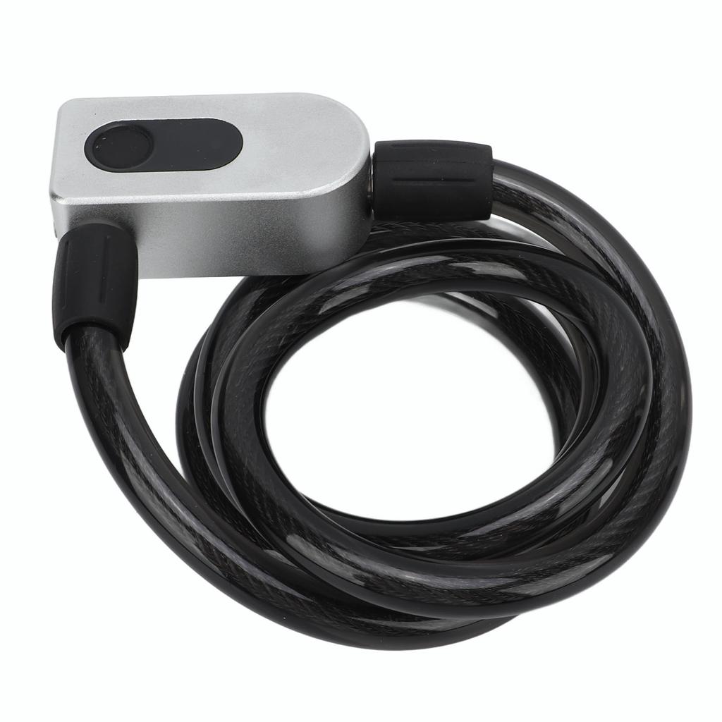 Умный Bluetooth-кабель с отпечатком пальца, противоугонный электронный замок без ключа для горного шоссейного велосипеда