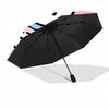 1pc Sanrio Characters Automatic Opening/Closing Umbrella with Foldable Design, Iron Frame, Outdoor Use, Festival Gift for Fans, Travelers, Daily Use,