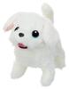 Iwaya Twinkle Eyes Puppy Maltese ST Mark Moving Plush Toy for 18 Months and Older