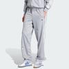 Adidas Originals X Mickey Mouse Co-Branded SS24 Gloves Logo Print Stripe Knit Joggers Men Bottoms Grey IY2276