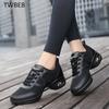 Ladies Breathable Mesh Competitive Aerobics Shoes Cheerleading Training Shoes Women's Shoes White Black Special Shoes