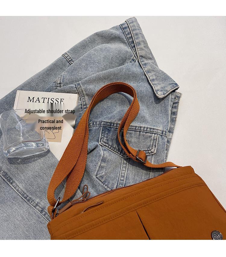 Женская спортивная минималистичная сумка кроссбоди 2025: Легкая, Вместительная, Универсальная наплечная сумка для поездок на работу или повседневного использования