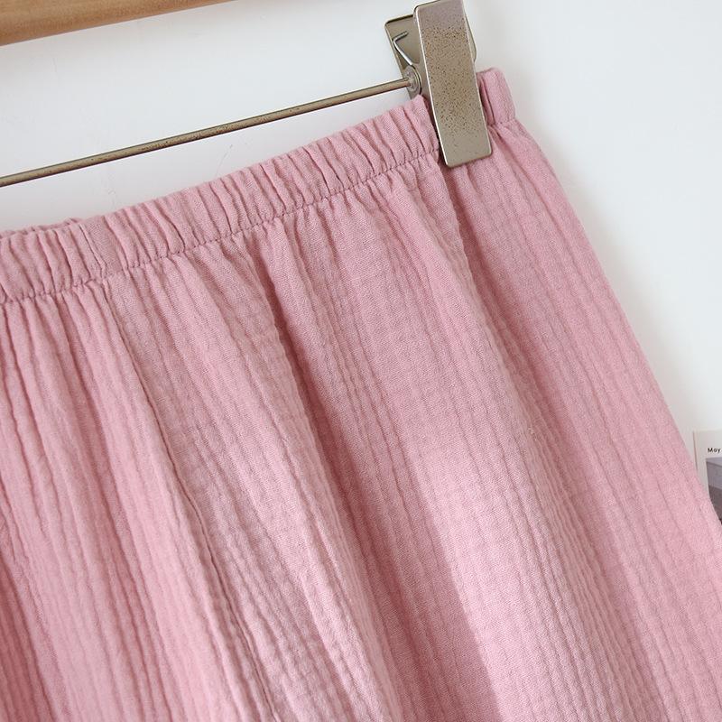 Парные пижамные комплекты из хлопковой пряжи для мужчин, пижамы, домашняя одежда, ночная рубашка, длинные рукава, пижамы для сна, пижамы для влюбленных